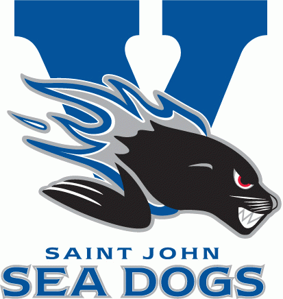 saint john sea dogs 2010 anniversary logo iron on transfers for clothing